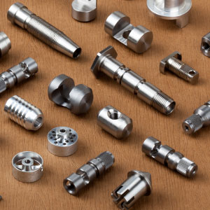 CNC turned parts, Knurling